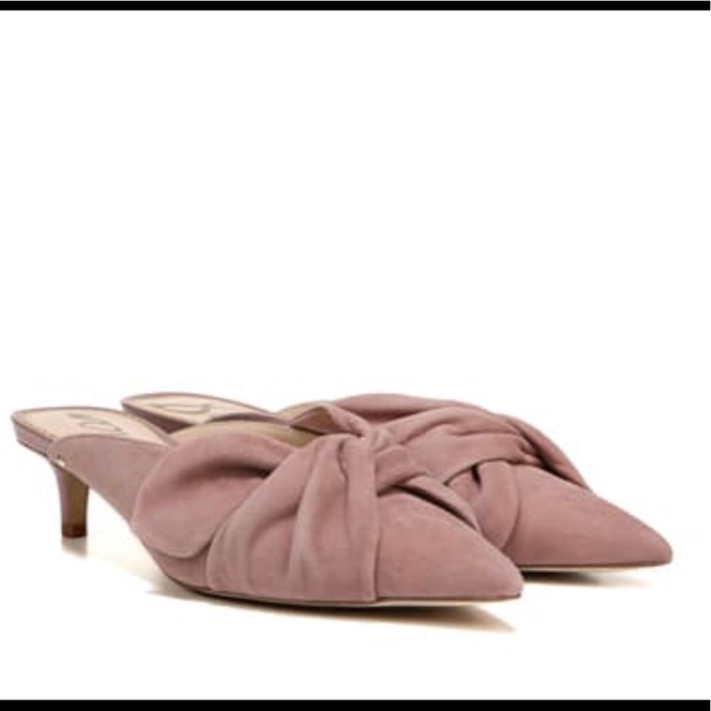 Sam Edelman Laney Bow Mules 9.5